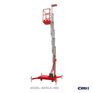 Single Mast Aluminium Work Platform