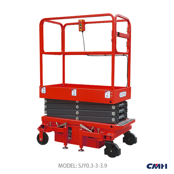 Mini Mobile Scissor Work Platform 3.0-4.8M - 图片 2