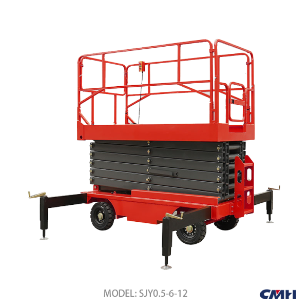 Mobile Scissor Work Platform 6-14M - 图片 2