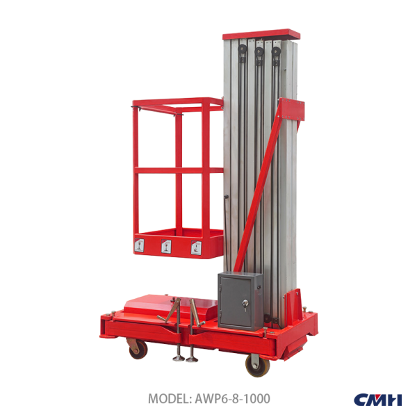 Single Mast Aluminium Work Platform - 图片 3