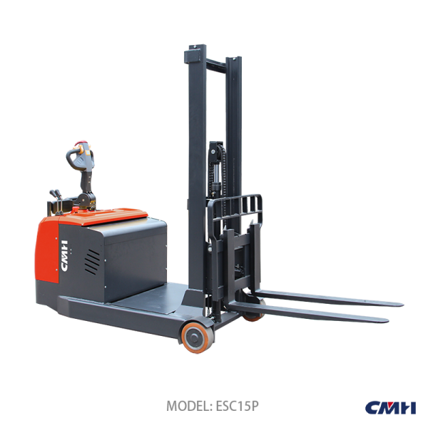 Standing Electric Counterbalance Stacker 1.0-2.0T - Image 4
