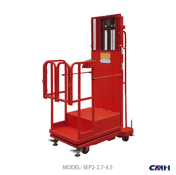 Semi Electric Aerial Order Picker - 200KG - Image 2