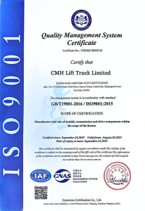 ISO Certificate