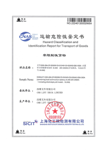 Safety Transport Report